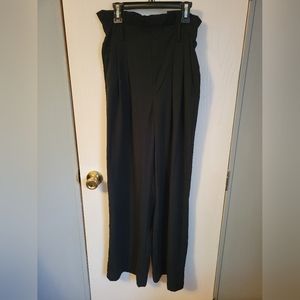 Ruffled Waist Dress Pants